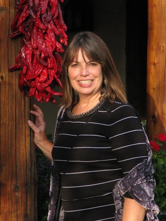 Nancy with Red Chili Ristra